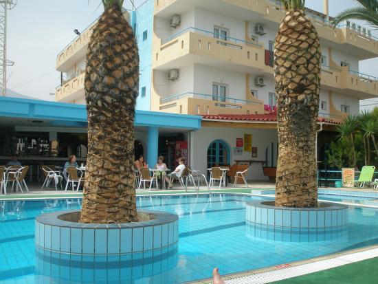 Nikos Hotel Malia Eksteriør bilde